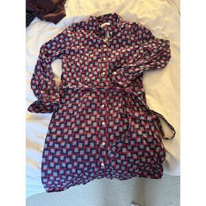 Women's UNTUCKit Stretch Cotton Long Sleeve Dress (10)